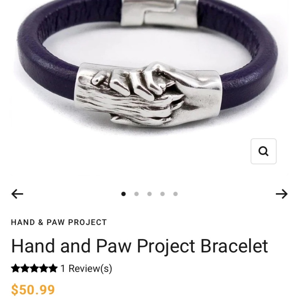 Hand and Paw Project Bracelet